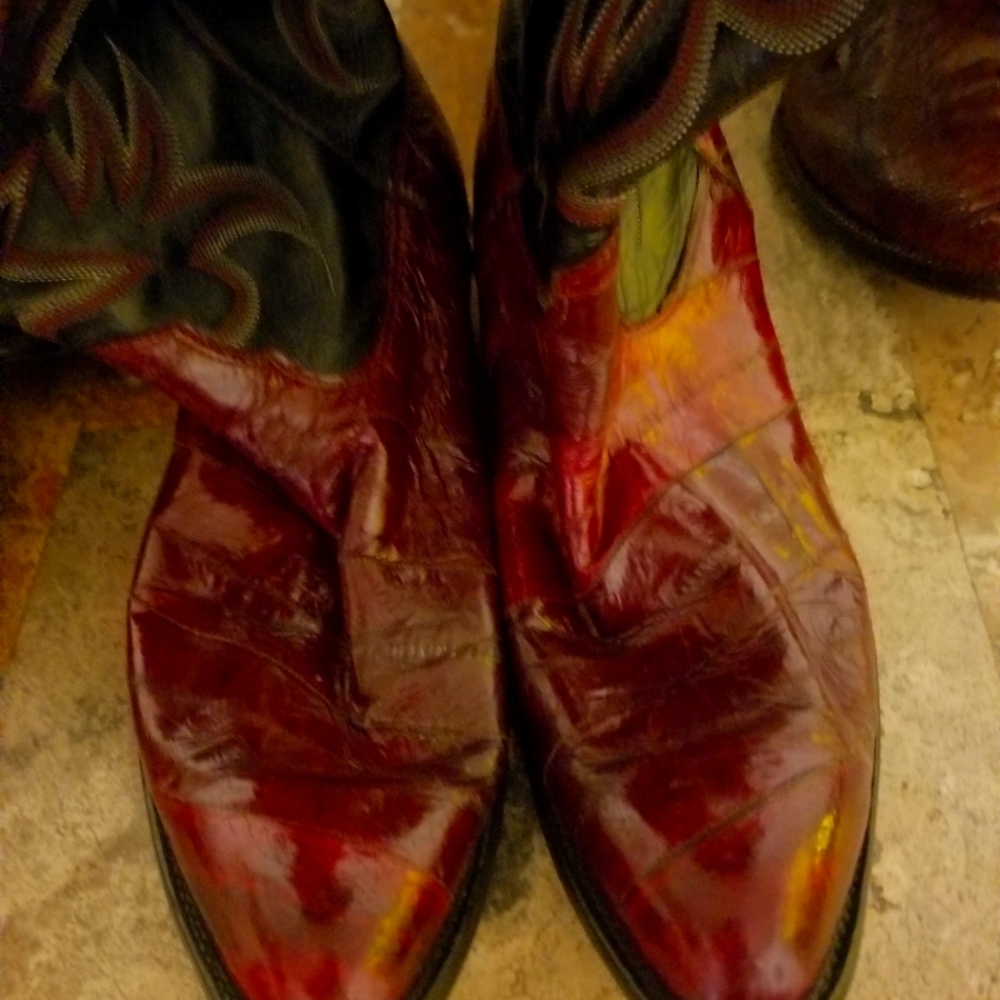 Men's EEL Skin Boots